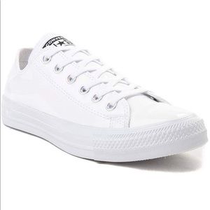 White Patent Leather Converse Chuck Taylor All Stars